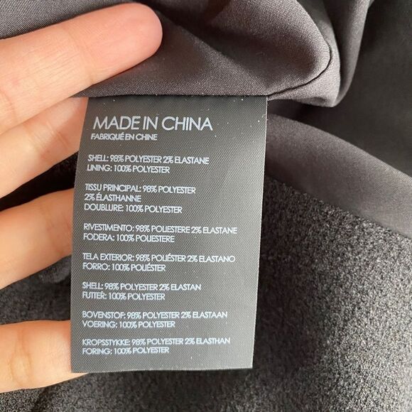 Club Monaco Black and White Dress - Picture 9 of 10